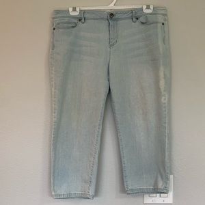 J Jill stretchy cropped jeans 16P.